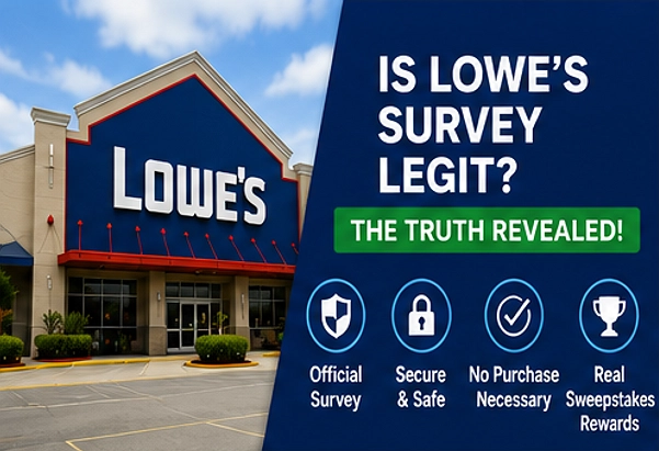 Visit the lowe's legitimate survey website